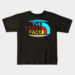 The Cross Face Wrestling T-Shirt Kids T-Shirt